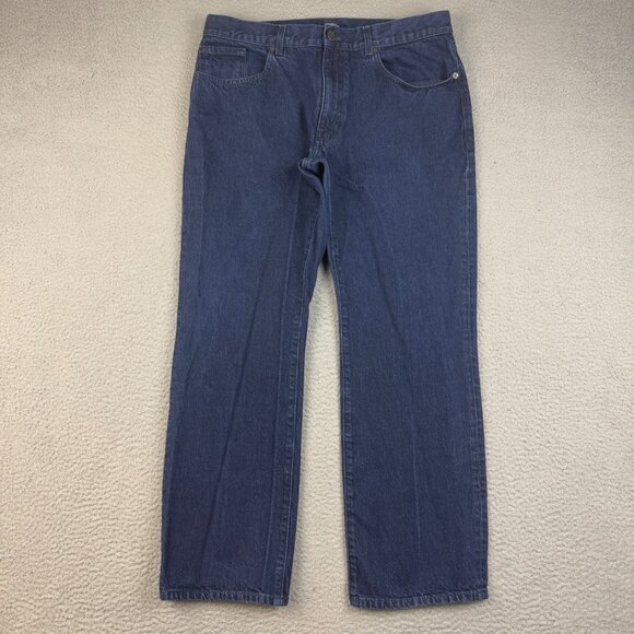 Charles Tyrwhitt Other - Charles Tyrwhitt Classic Weekend Jeans Men's 36x32 Dark Wash Cotton Denim Pants